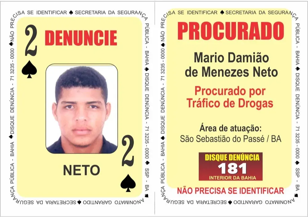 Mário Damião de Menezes Neto, de 37 anos