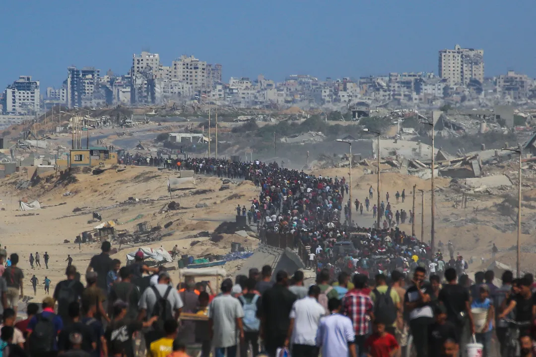 O acordo prevê a "retirada programada das tropas israelenses"