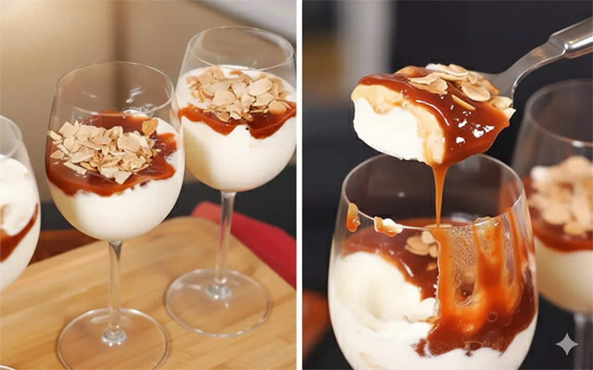 Mousse de Romeu e Julieta