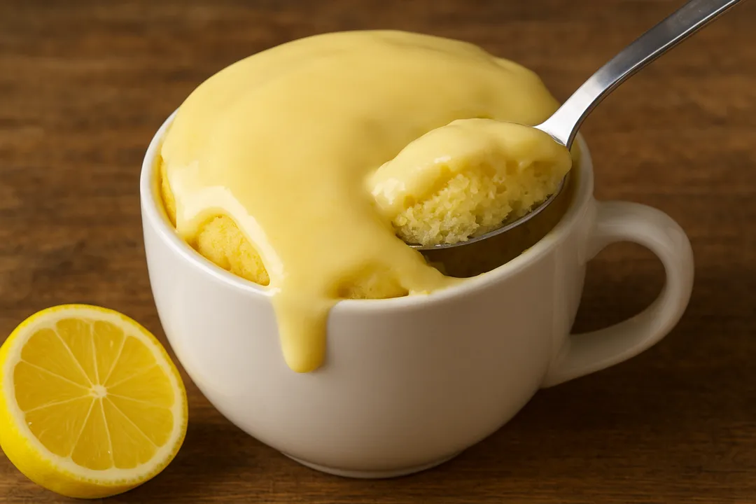 Bolo de xícara mais fofinho do mundo? Esse aqui fica pronto em 3 min