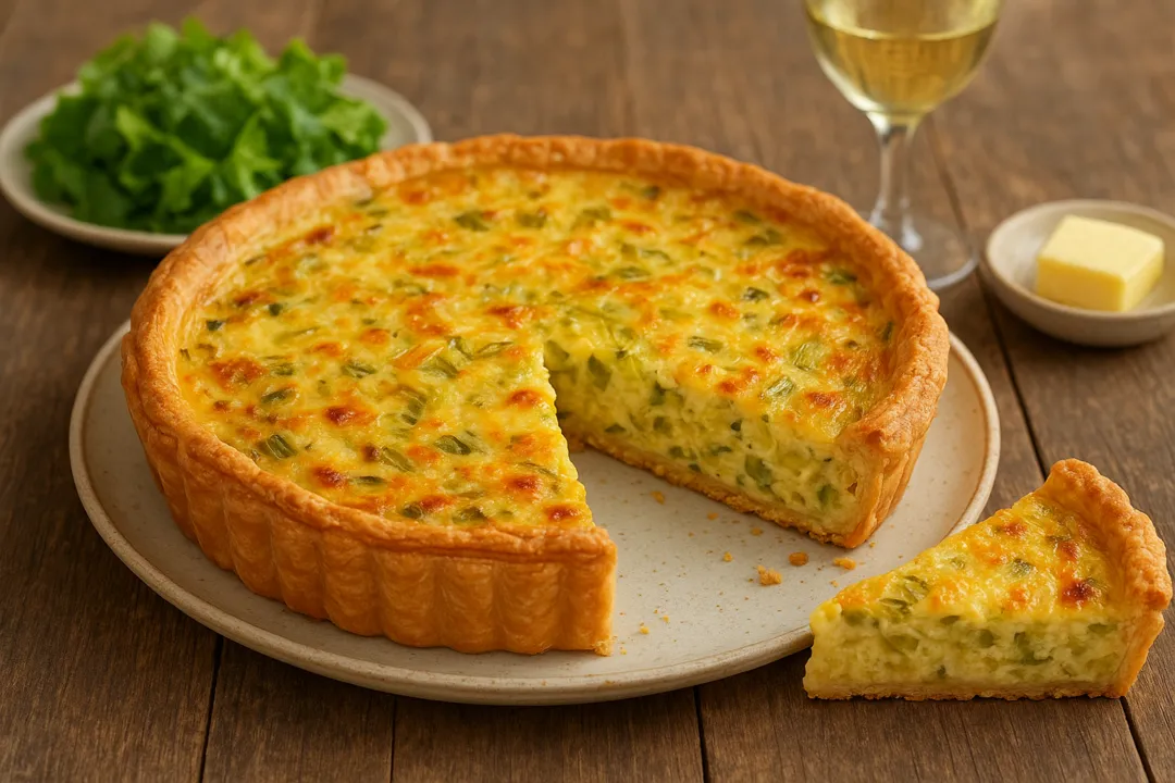 Flamiche: o prato tradicional francês