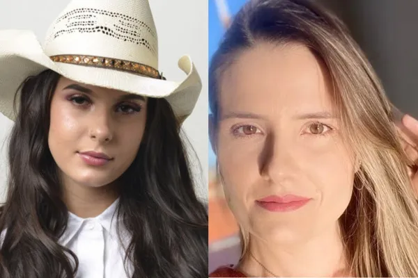 Ana Catela e prima Paula Ribeiro