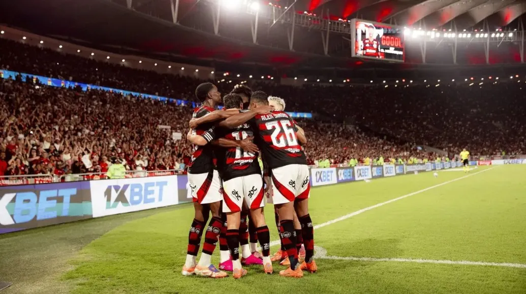 Imagem ilustrativa da imagem Flamengo pode ser campeão do Brasileirão na próxima terça; entenda cenário
