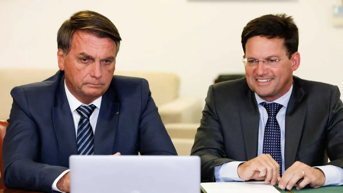 João Roma e Bolsonaro juntos