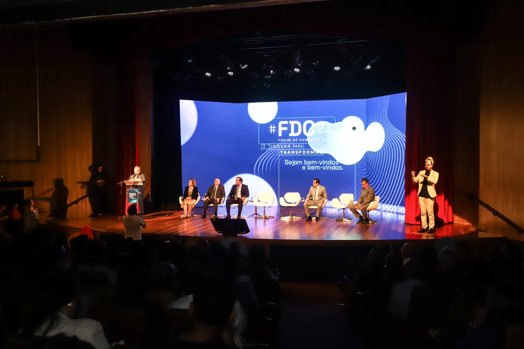 Primeira edição do Fórum do Comércio, em 2023