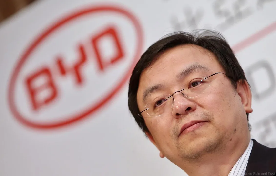 Wang Chuanfu é fundador e chairman da BYD