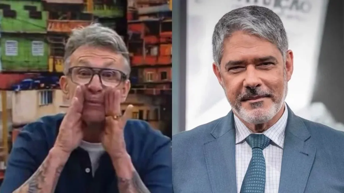 Craque Neto e William Bonner