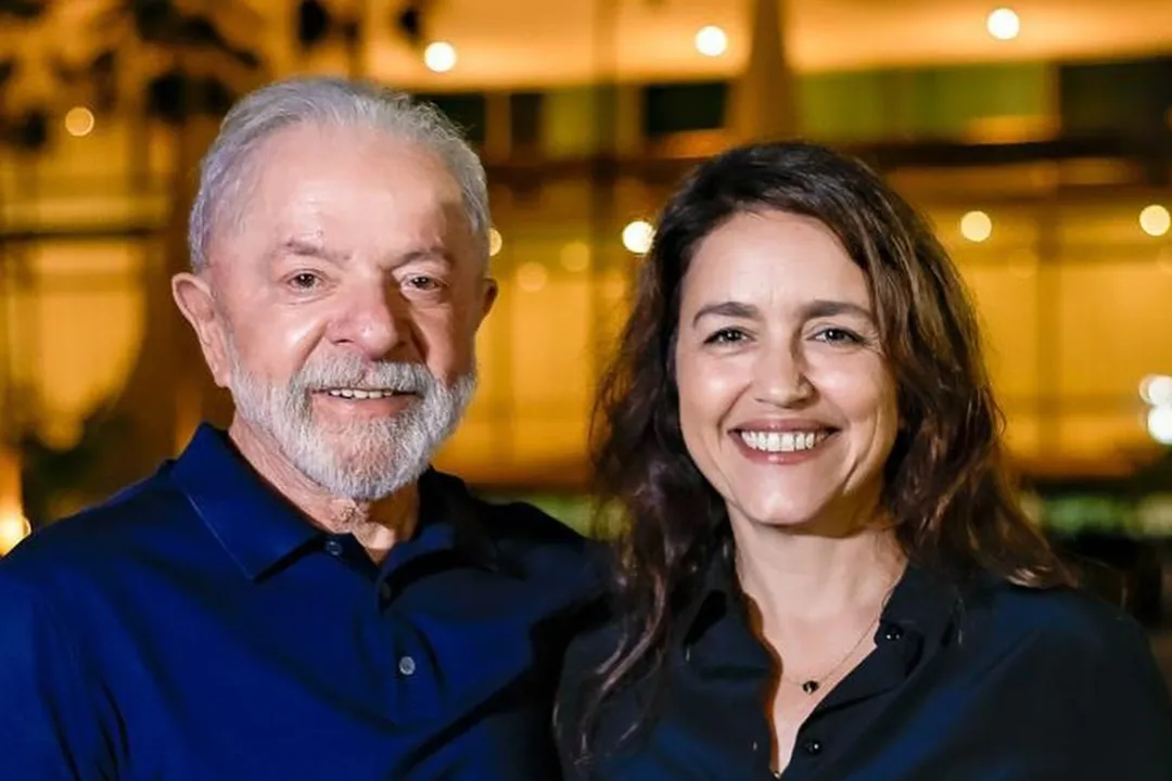 Presidente Lula e Manuela Dias, autora do remake de Vale Tudo