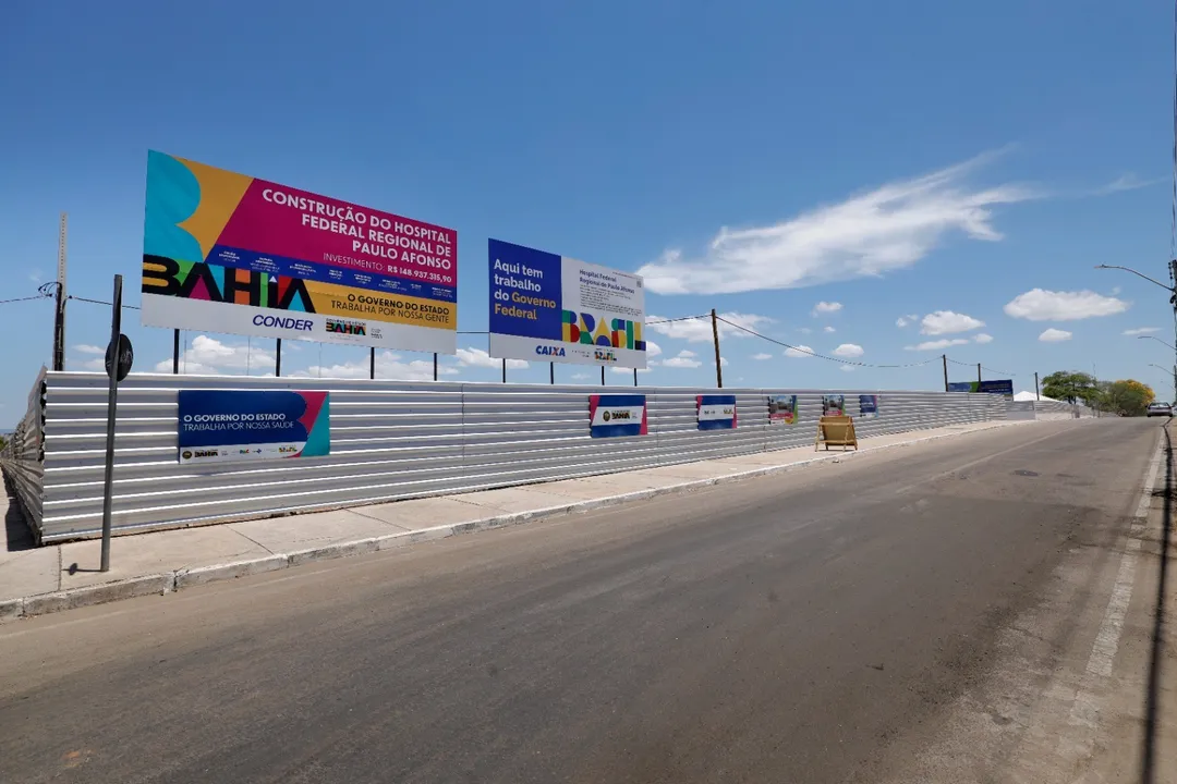 Hospital e Maternidade Regional Universitário de Paulo Afonso terá investmetno de R$ 148,9 milhões.