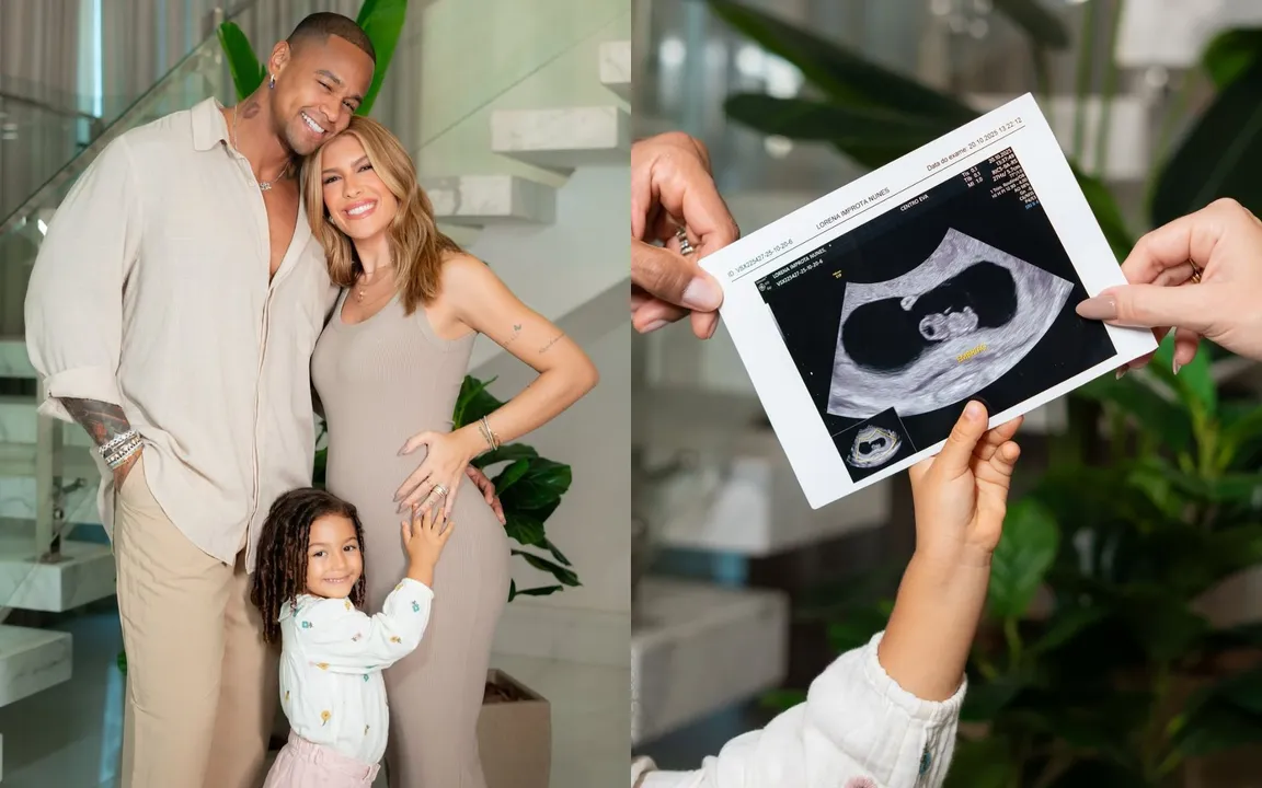 Lore Improta está grávida pela segunda vez