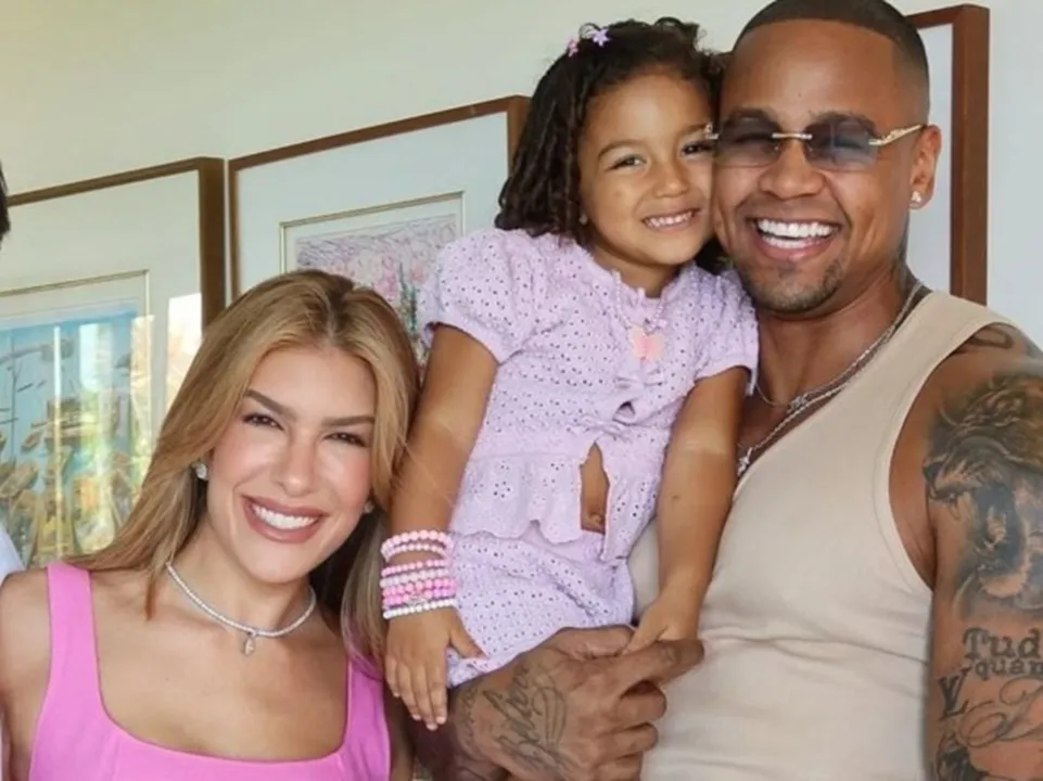 Lore está esperando o segundo filho do casamento com o cantor Léo Santana