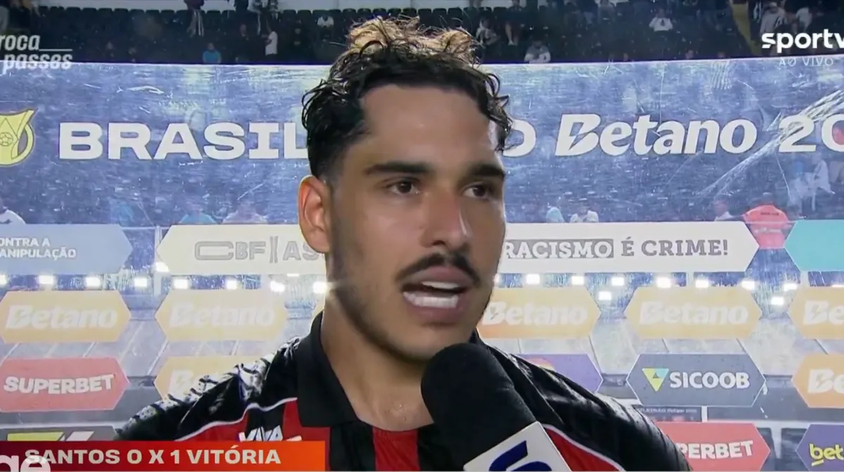 Lucas Halter, zagueiro e capitão do Vitória