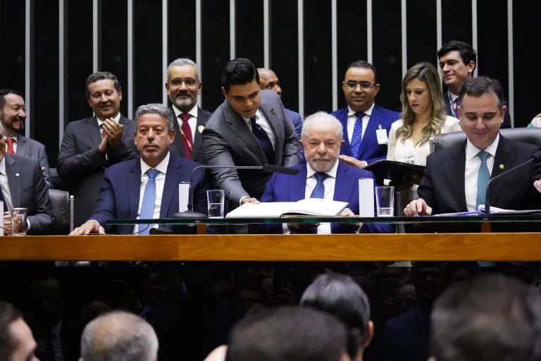 Lula na Câmara dos Deputados