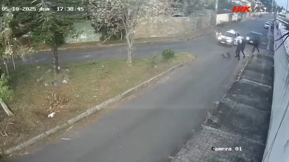 Rua onde o caso aconteceu em Itapuã