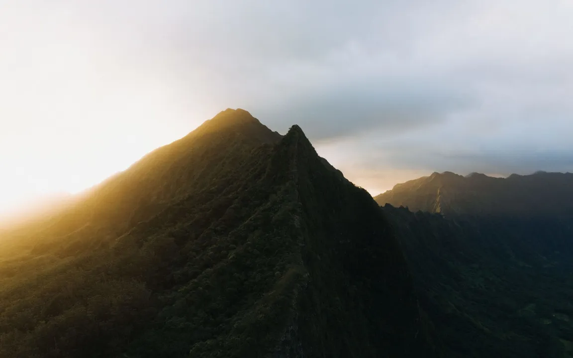 A montanha virou ponto turístico