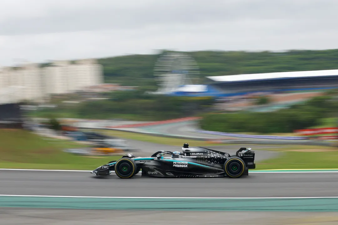 George Russel no Grand Prix de São Paulo de 2026