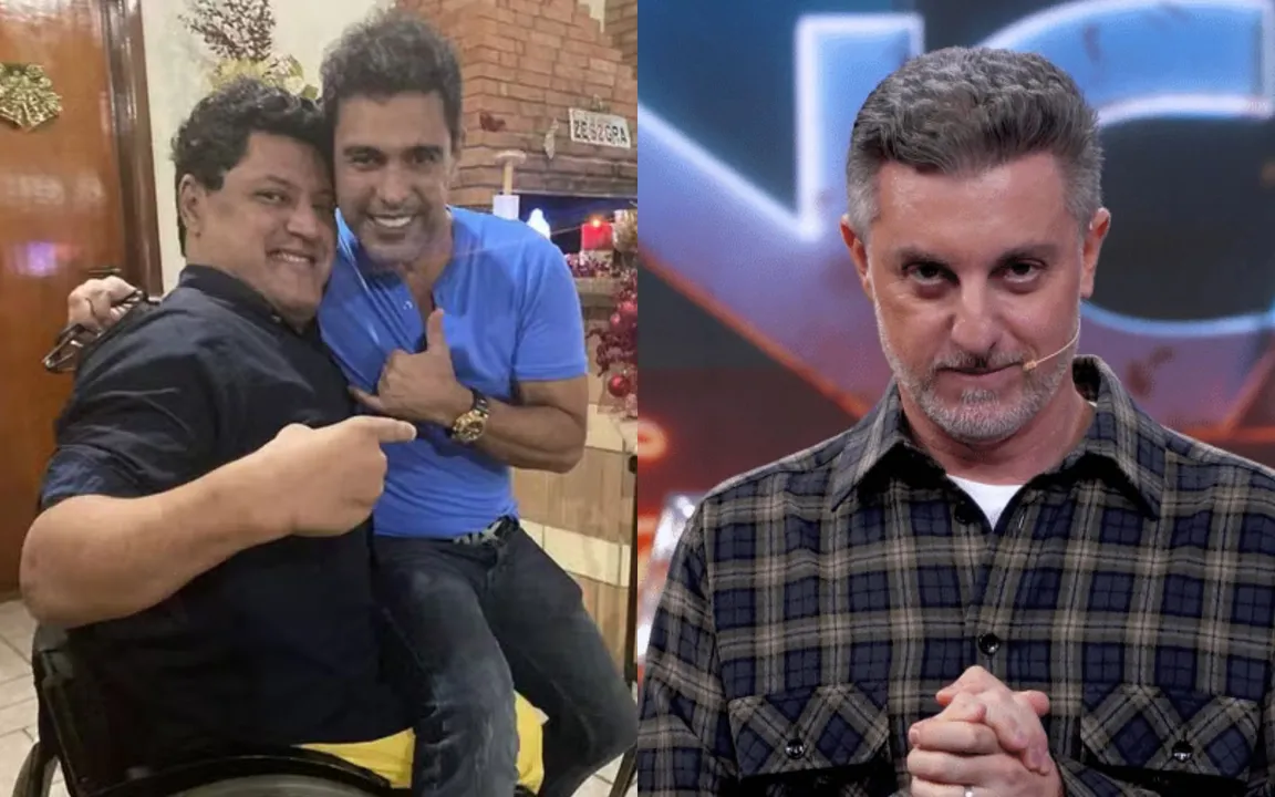 Welington e Zezé juntos so lado de Luciano