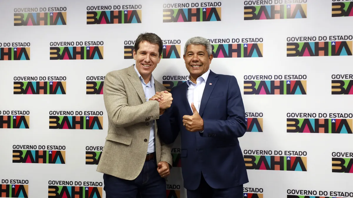Governador Jerônimo Rodrigues se reúne com o prefeito de Jequié, Zé Cocá (PP)