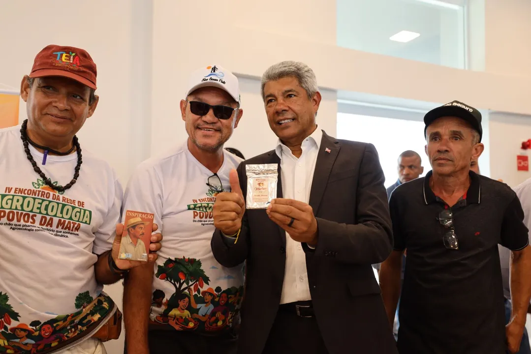 Jerônimo participou do Encontro Estadual da Fetag-BA, em Feira de Santana, nesta segunda-feira, 27