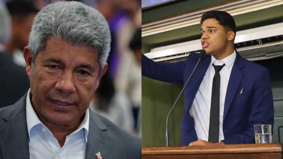 Governador Jerônimo Rodrigues (PT) e vereador Sandro Filho (PP)