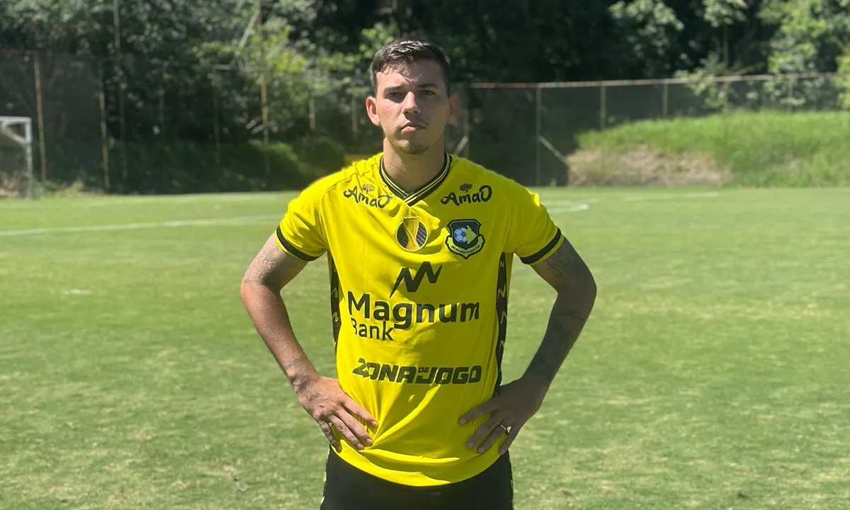 Dudu Miraíma, volante emprestado pelo Vitória ao São Bernardo