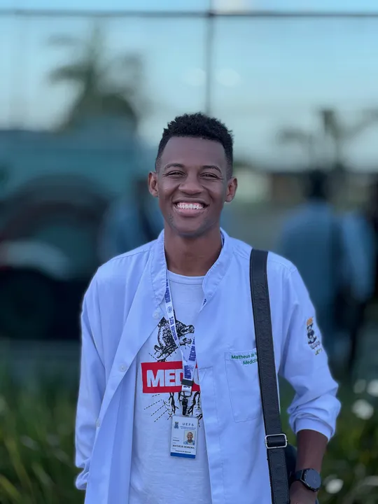 Matheus Araújo, estudante da Uefs