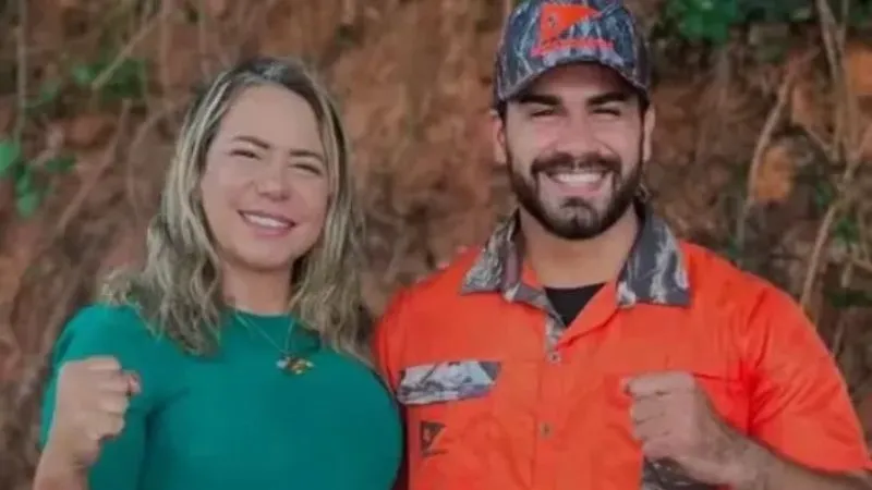 Débora Santana e o seu filho Cleydson Cardoso