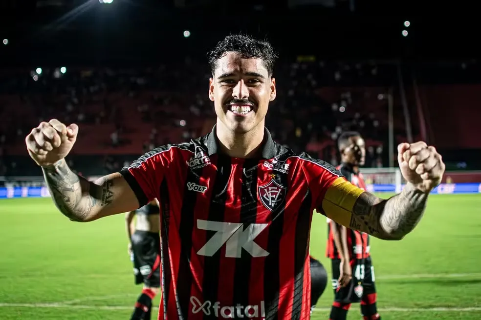 Lucas Halter, capitão do Vitória
