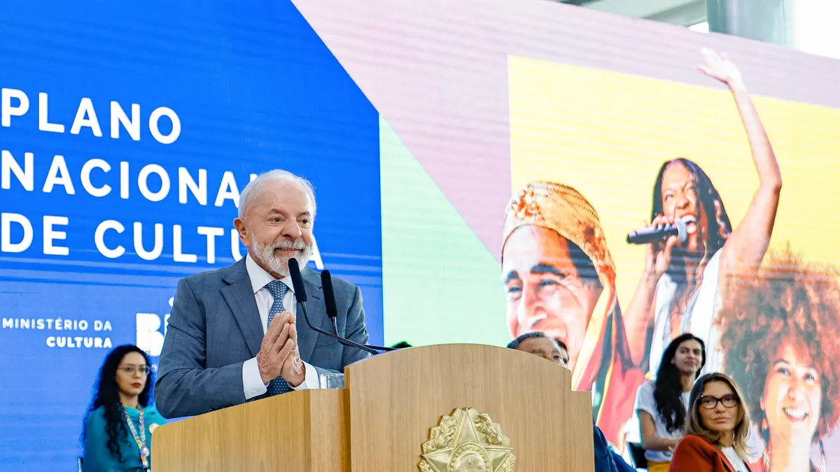 Lula durante lançamento do PNC