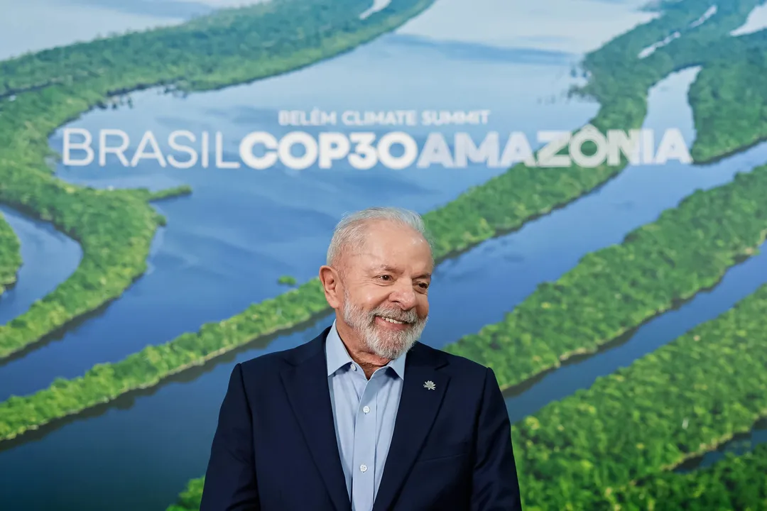 Imagem ilustrativa da imagem Lula faz discurso ousado e compara Amazônia a Bíblia