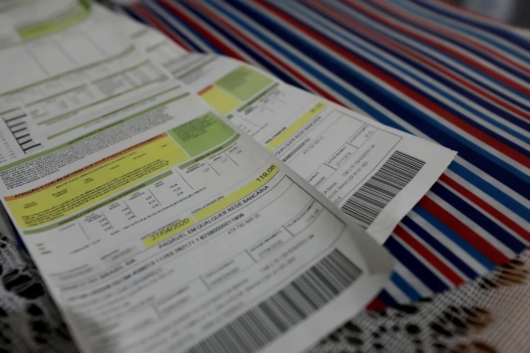 Conta de energia elétrica