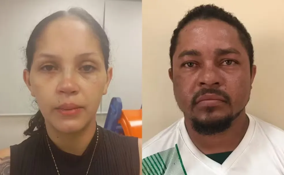 Renata Pereira dos Santos e Halisson Conceição dos Santos