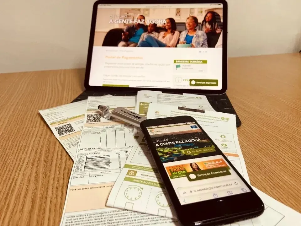 Conta de energia (ilustração)