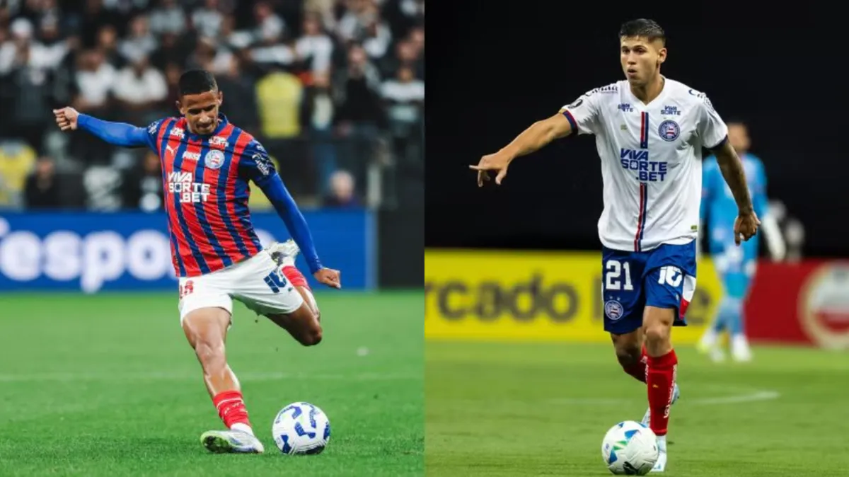 Luciano Juba e Ramos Mingo pelo Bahia