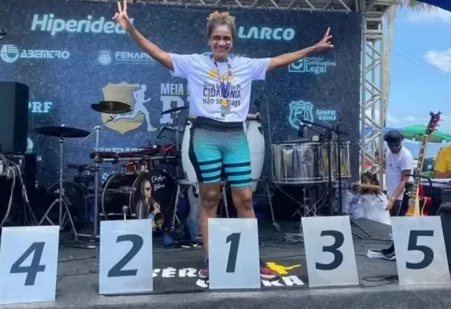 Atleta experiente, ela se preparava para participar de uma corrida em Santa Catarina