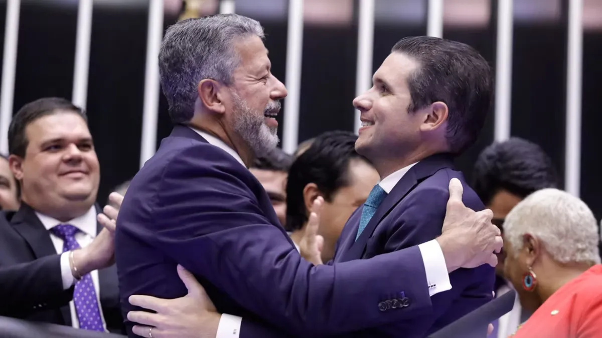 Hugo Motta e Arthur Lira juntos