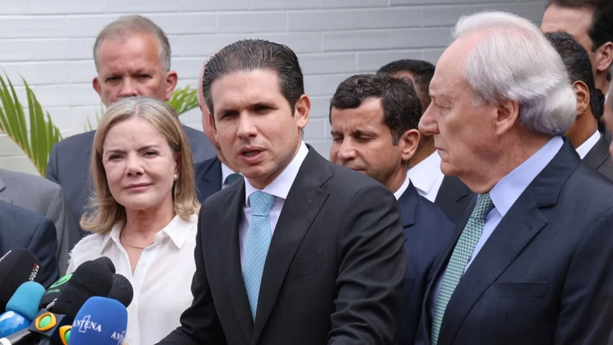 Hugo Motta e Ricardo Lewandowski