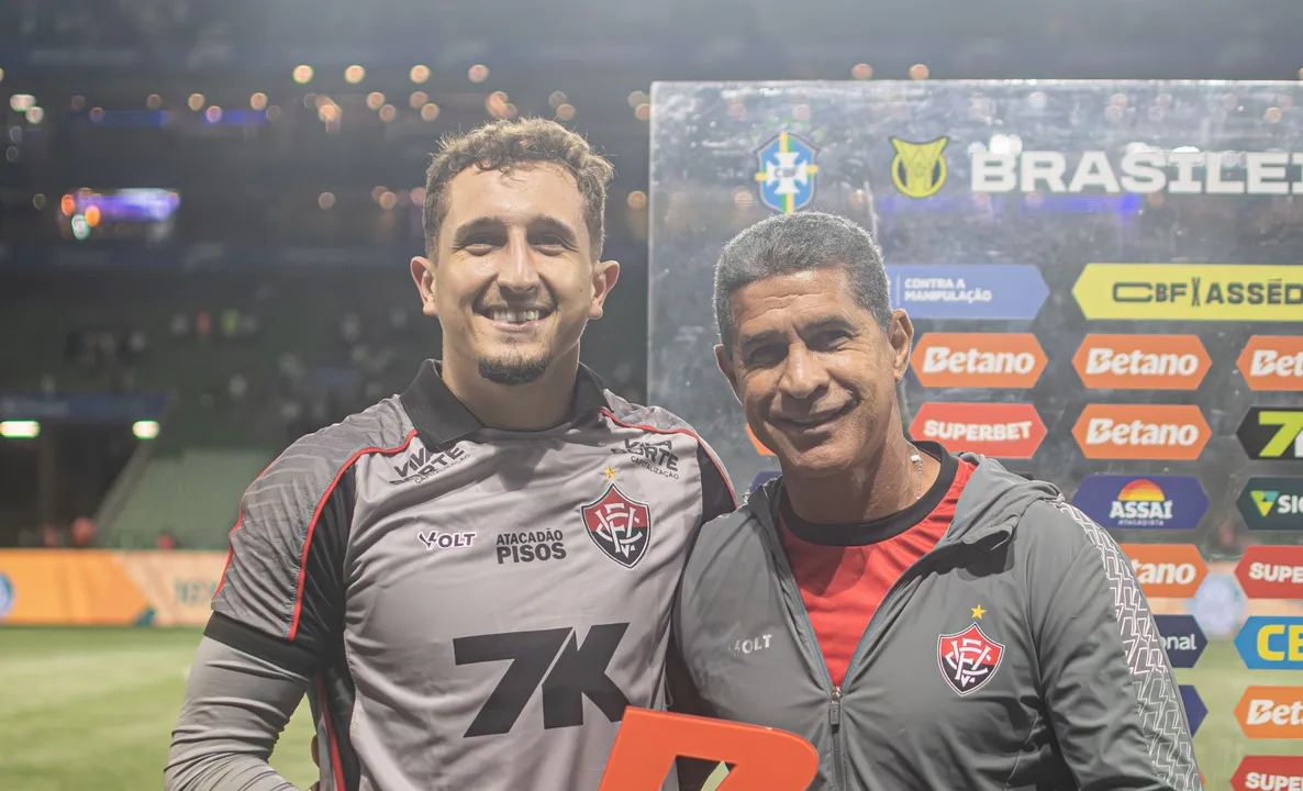 Thiago Couto foi o melhor em campo de Palmeiras x Vitória