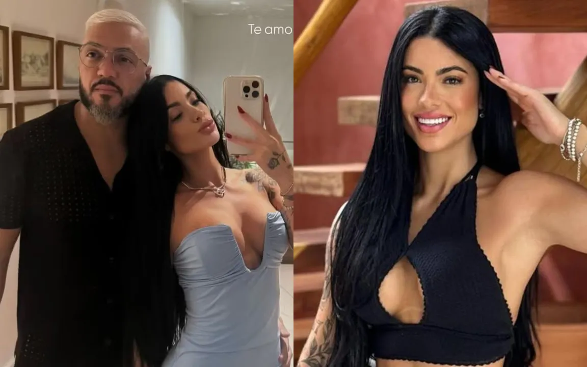 Rayane e Belo estão juntos há um ano