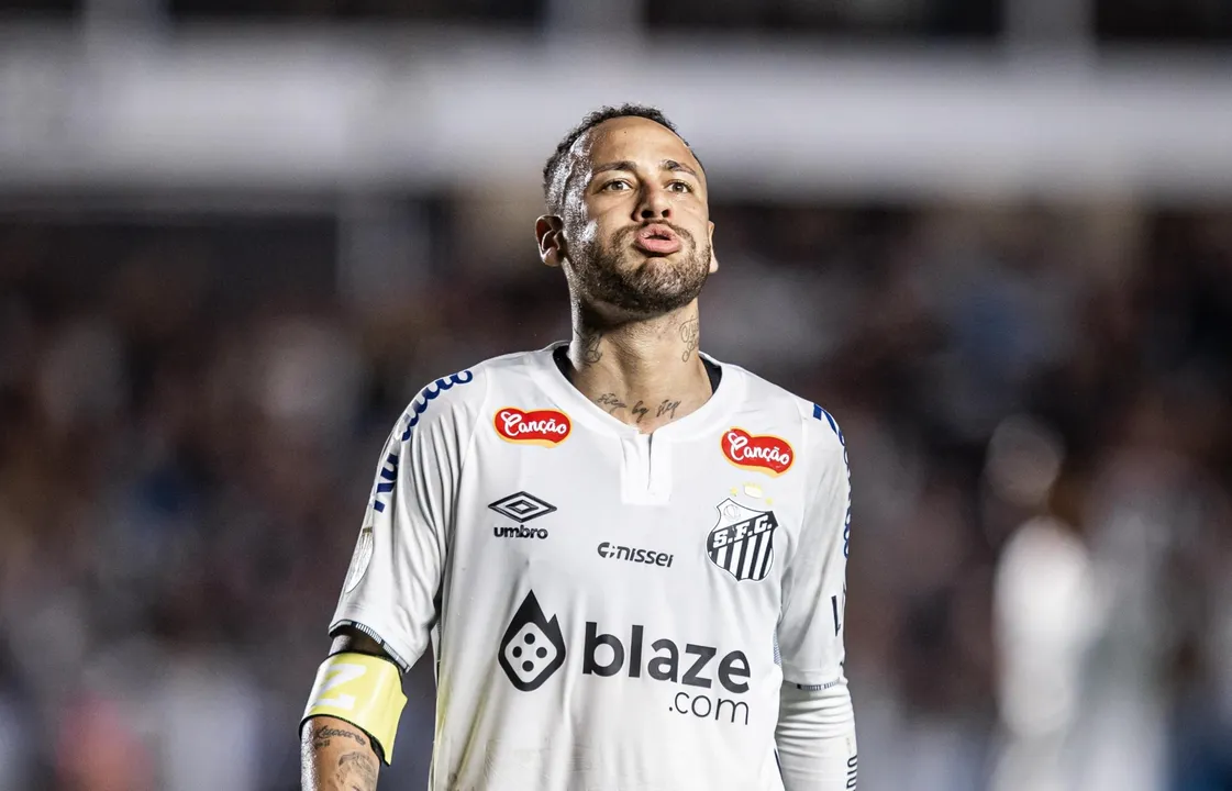 Neymar, camisa 10 do Santos