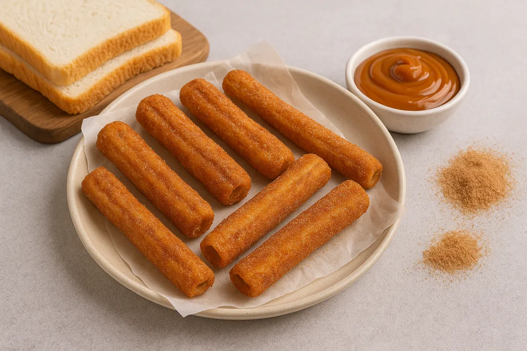 Air Fryer + pão de forma = churros incríveis para o seu fim de semana