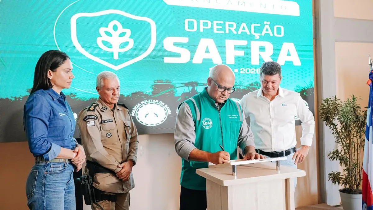 A ação é fruto da articulação entre a Polícia Militar, a Associação de Agricultores e Irrigantes da Bahia (Aiba) e a Agência Estadual de Defesa Agropecuária (Adab)