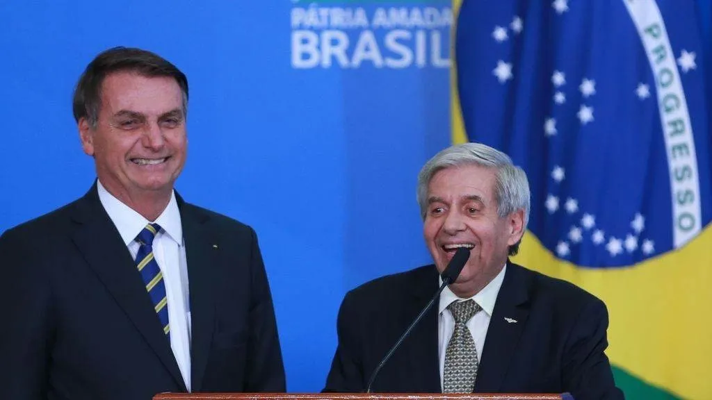Jair Bolsonaro e Augusto Heleno