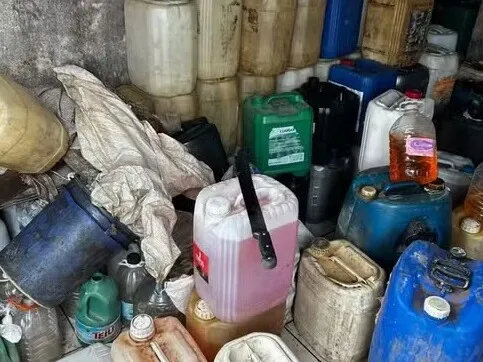 Combustível foi encontrado por agentes do 15º Batalhão da PM