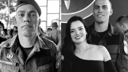 Esposa de policial morto mostra mensagens