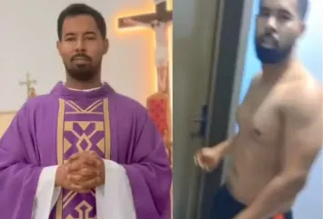 Padre é flagrado com mulher de fiel em casa paroquial