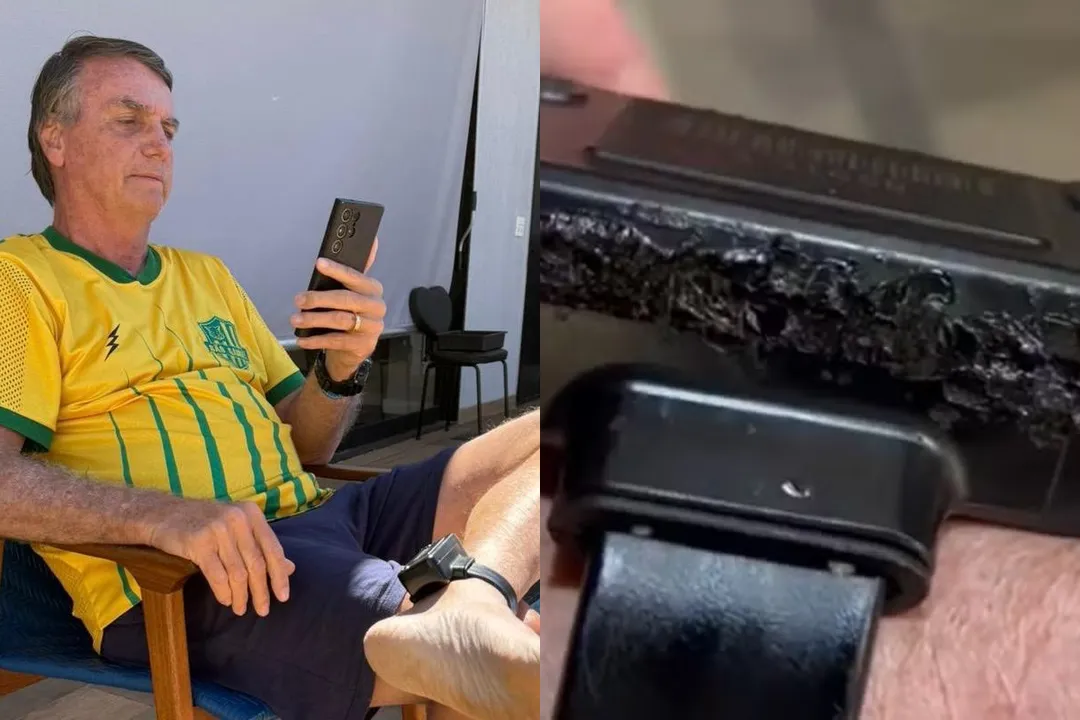 Ex-presidente Jair Bolsonaro admitiu tentativa de romper a tornozeleira