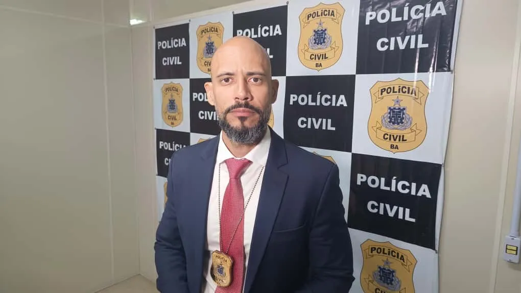 Delegado titular da Decon Thiago Costa