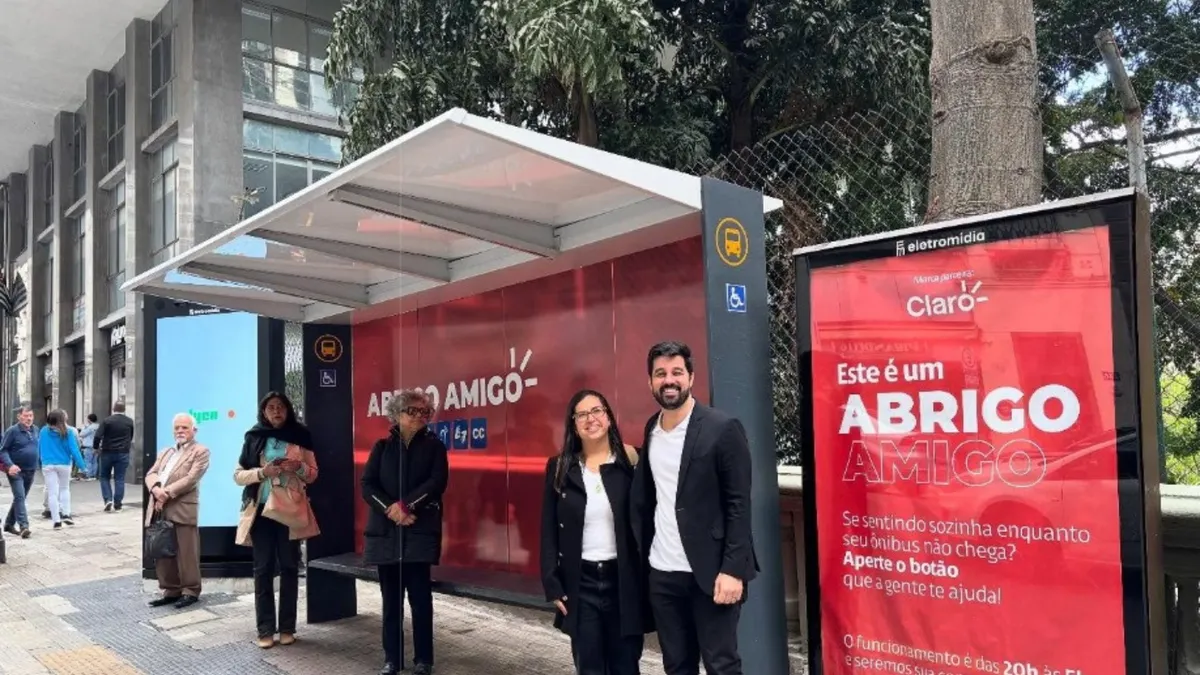 Pontos de ônibus contarão com monitoramento