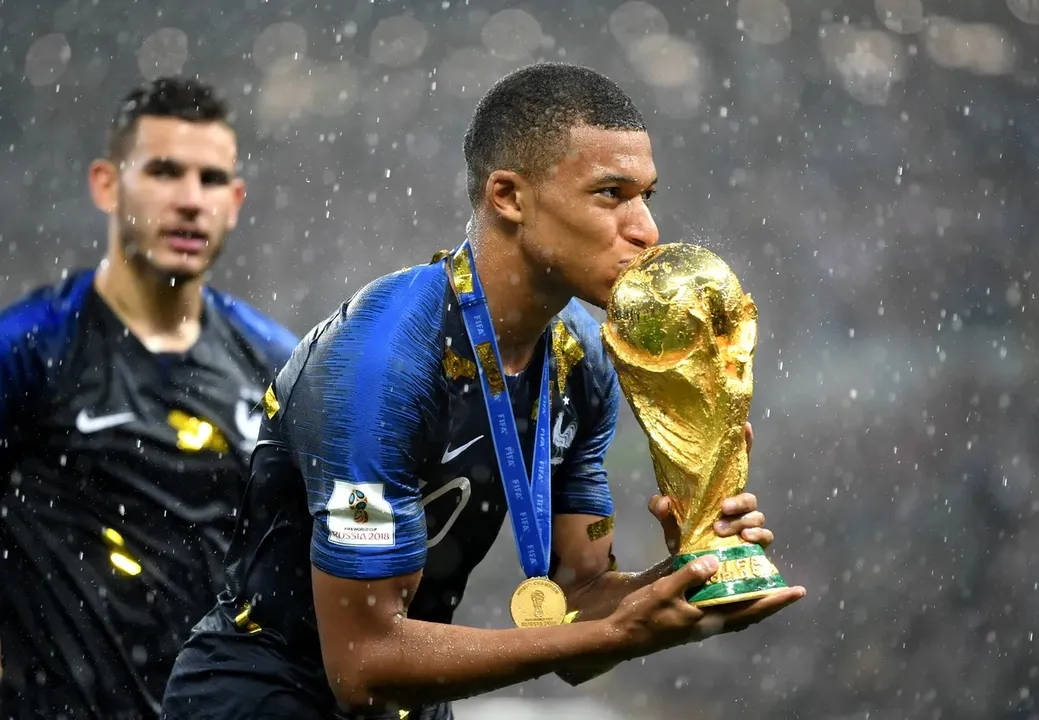 Mbappe, francês campeão da Copa do Mundo